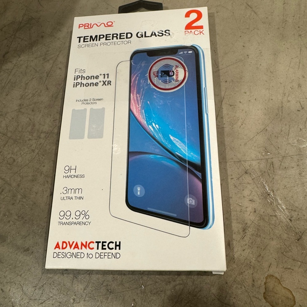 🆕 2 pack tempered glass for iPhone! See pic 4  the details! Protect your phone!